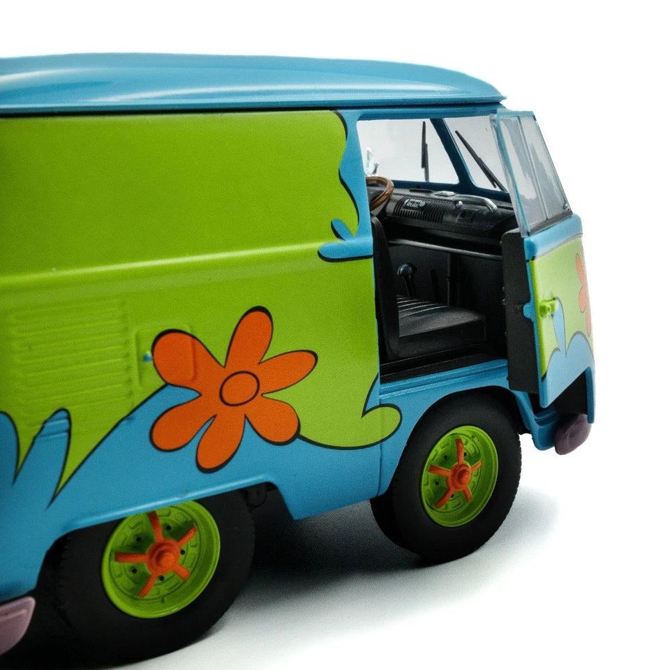 SOLIDO - Volkswagen Combi with trailer - "Flower Power"