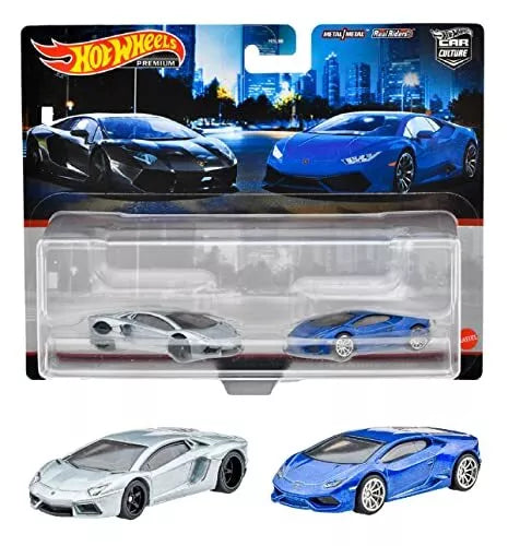 Hot Wheels Car Culture Lamborghini Aventador and Huracan