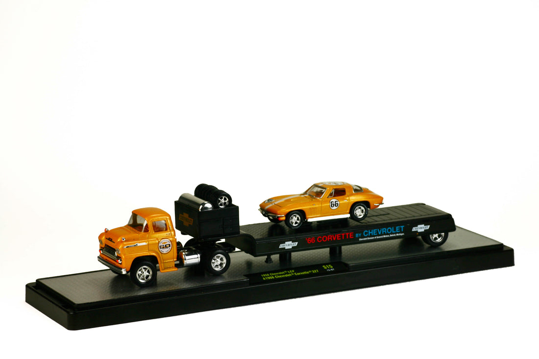1958 Chevrolet LCF &amp; 1966 Chevrolet Corvette 327