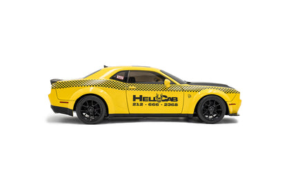 Solido 1:18 2023 Dodge Challenger SRT Hellcat Redeye Widebody NYC Hellcab – Yellow S1805716