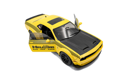 Solido 1:18 2023 Dodge Challenger SRT Hellcat Redeye Widebody NYC Hellcab – Yellow S1805716