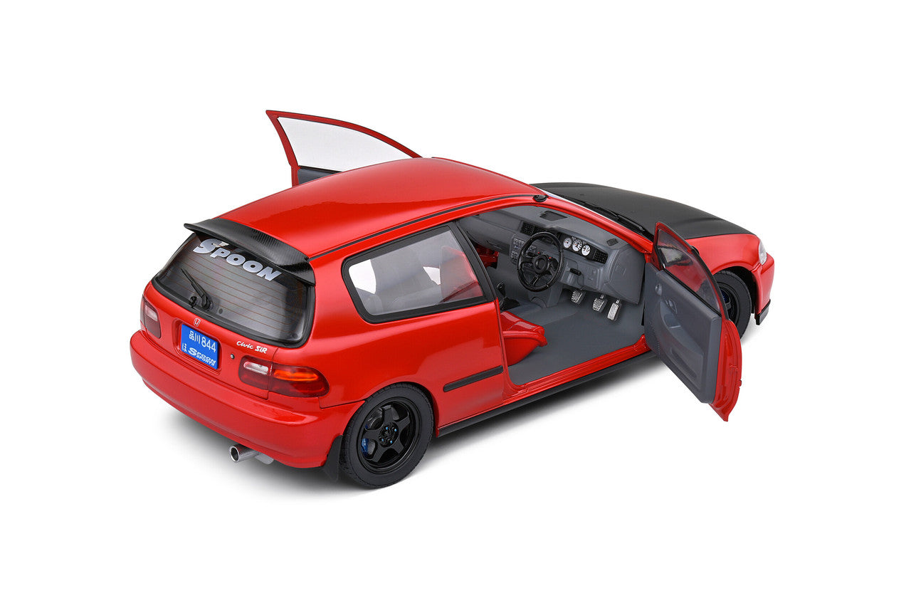1991 Honda Civic (EG6) Spoon Version Rouge – Solido 1:18 – S1810403