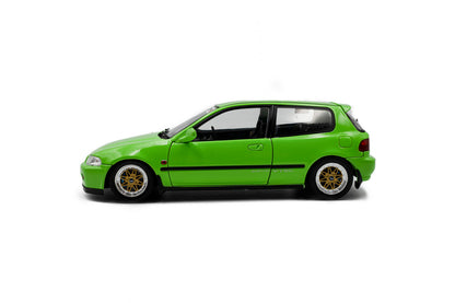 Honda Civic EG6 1991 Vert Néon 1:18 – Solido S1810408