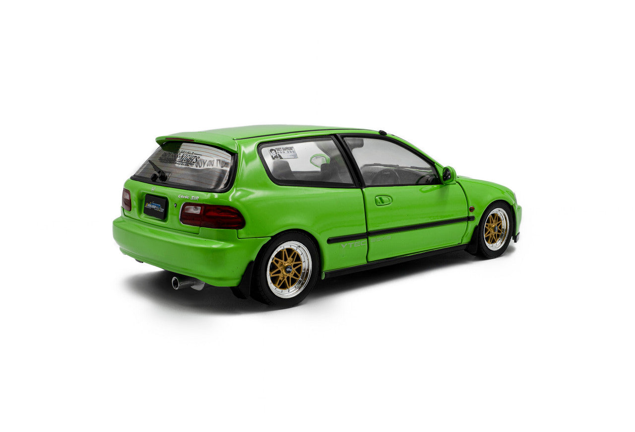 Honda Civic EG6 1991 Vert Néon 1:18 – Solido S1810408