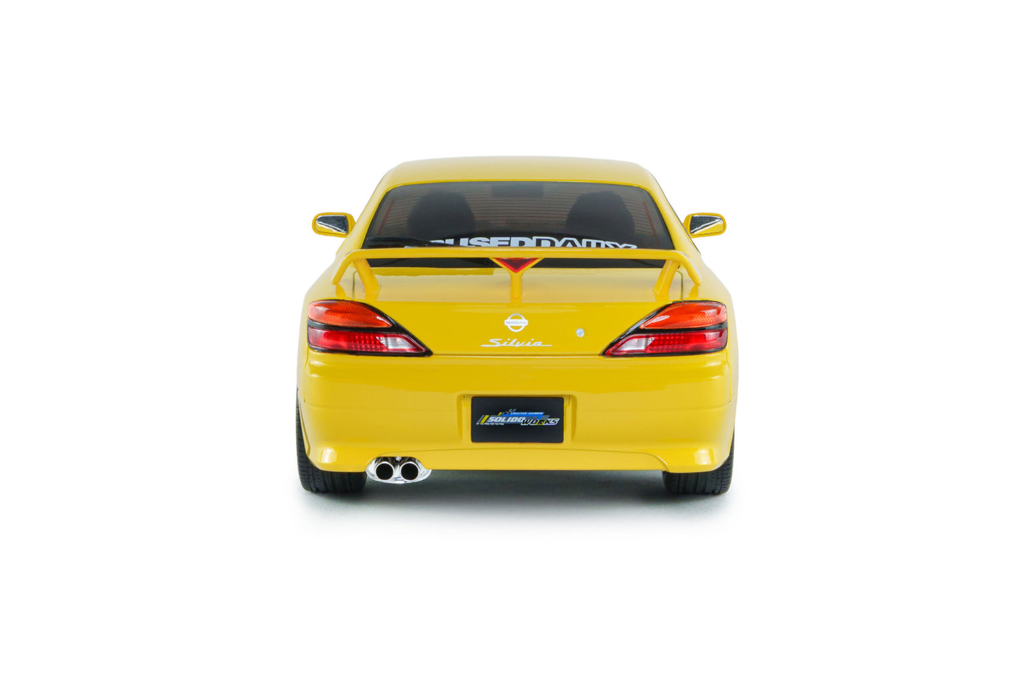 Nissan Silvia (S15) Spec-R Aero 1999 Lightning Yellow – Solido 1:18 – S1812206