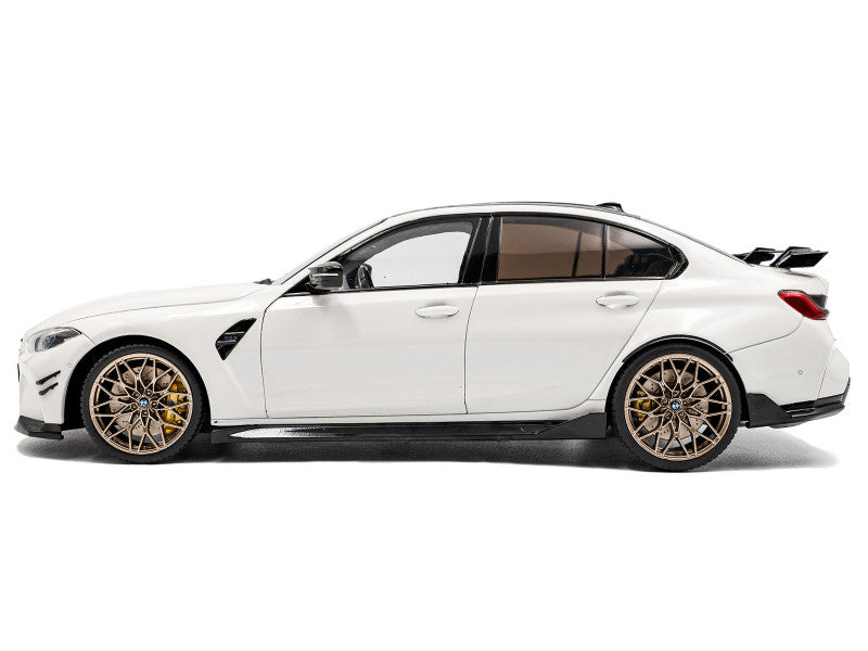 SOLIDO - 2024 BMW M3 Competition Alpine White with Carbon Top - S1814301