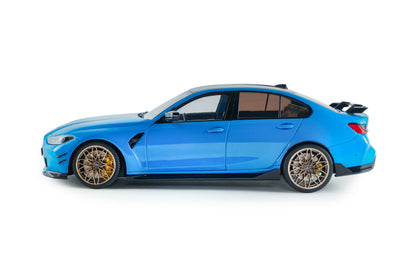 BMW M3 Performance Parts 2024 – Bleu Daytona Beach – Solido 1:18 – S1814303