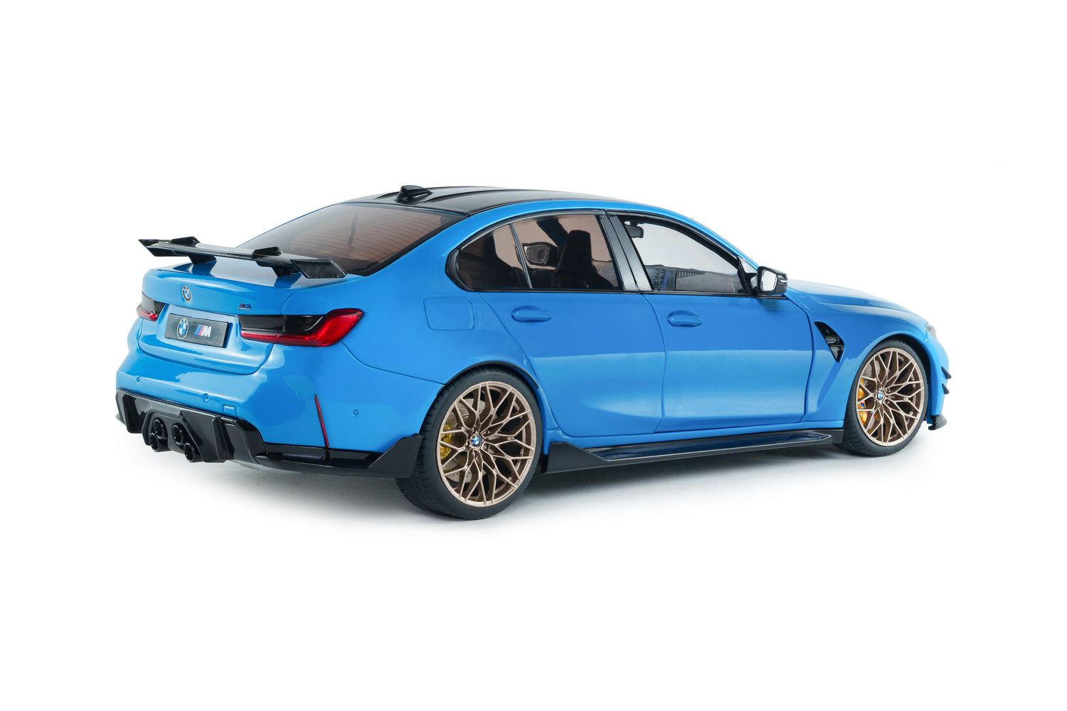 BMW M3 Performance Parts 2024 – Bleu Daytona Beach – Solido 1:18 – S1814303