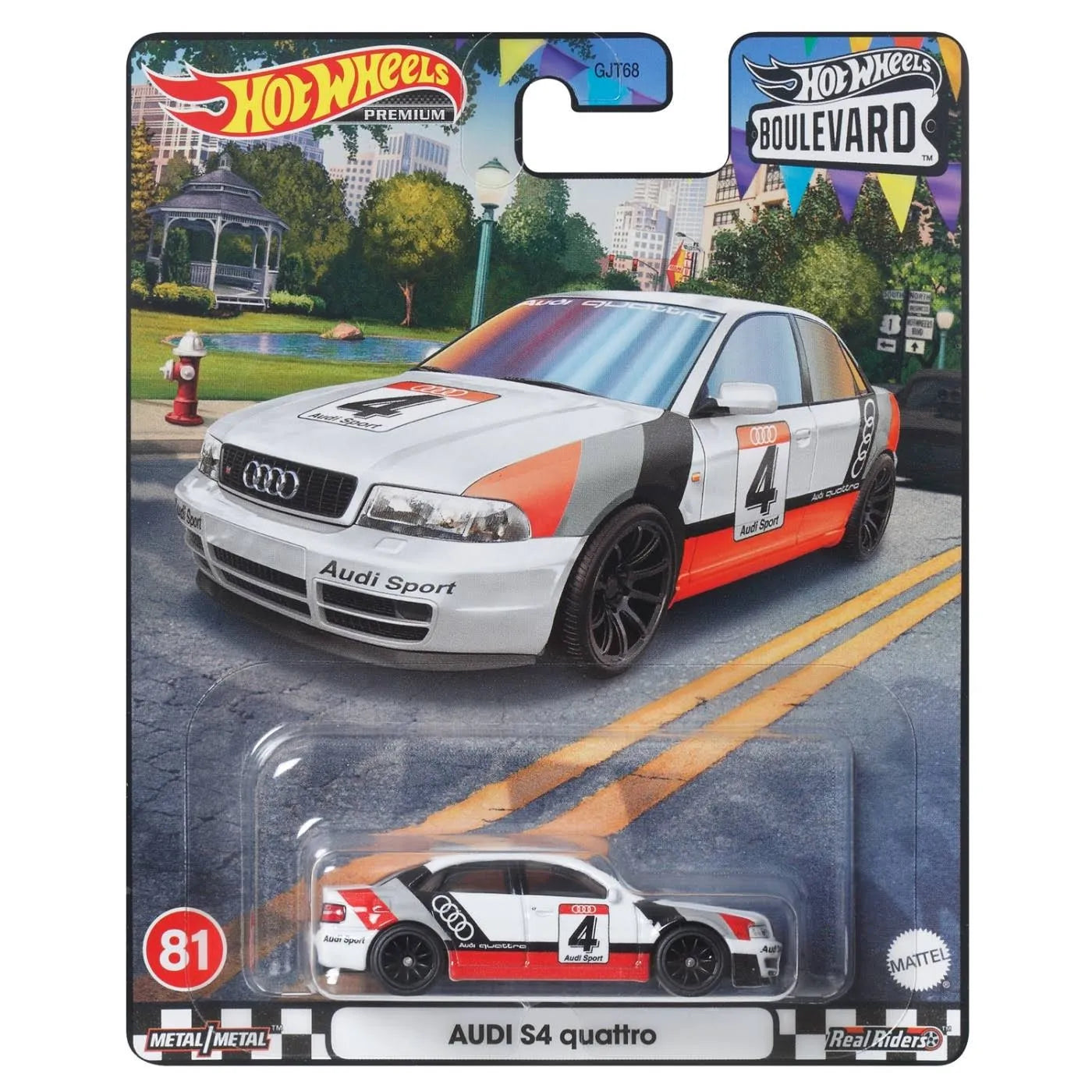 HOT WHEELS PREMIUM BOULEVARD 2023, Audi S4 Quattro, 