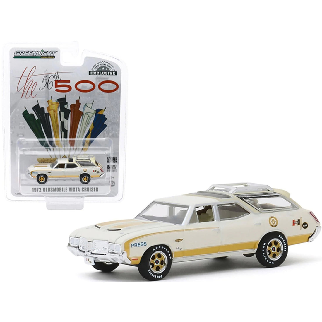 1972 Oldsmobile Vista Cruiser - "56th Annual Indianapolis 500 Mile Race Offiicial Press Car"