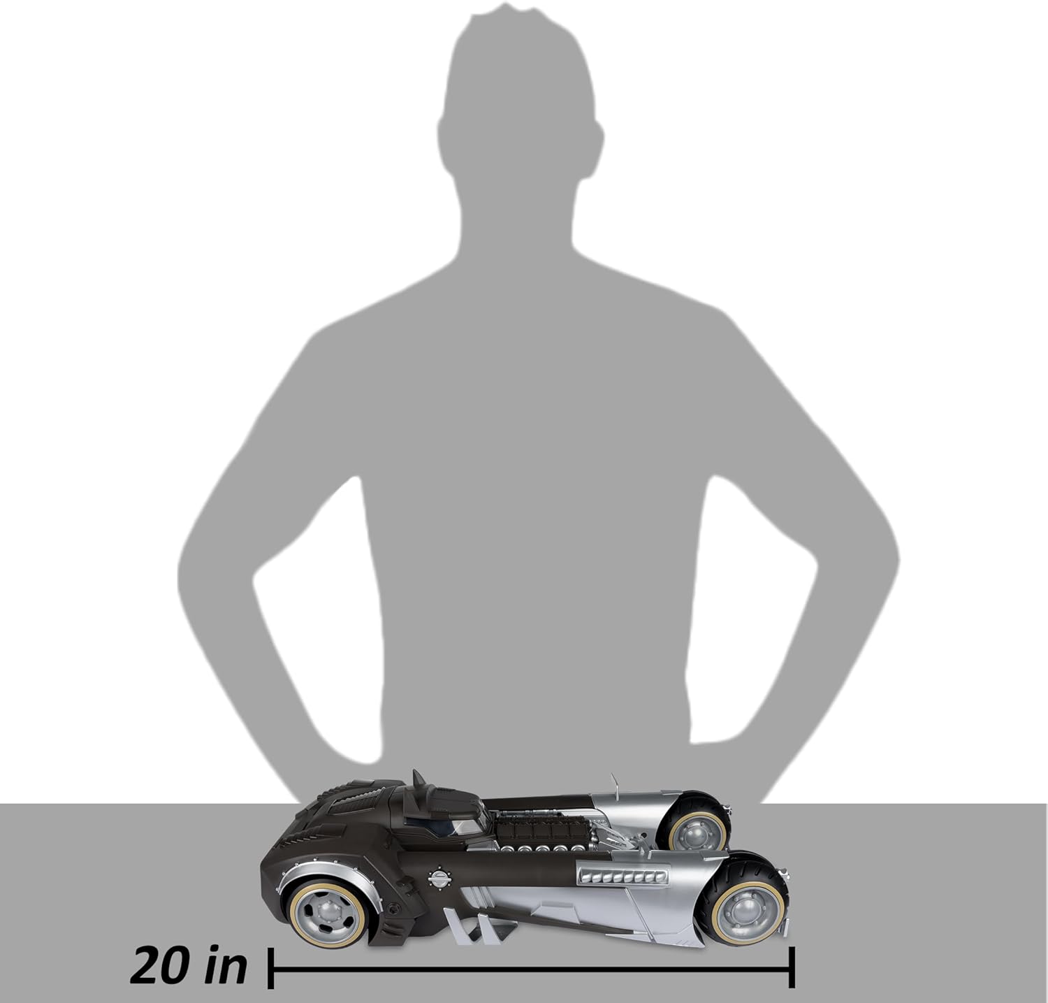 DC Multiverse Batmobile (Batman : White Knight) (Gold Label) 20"