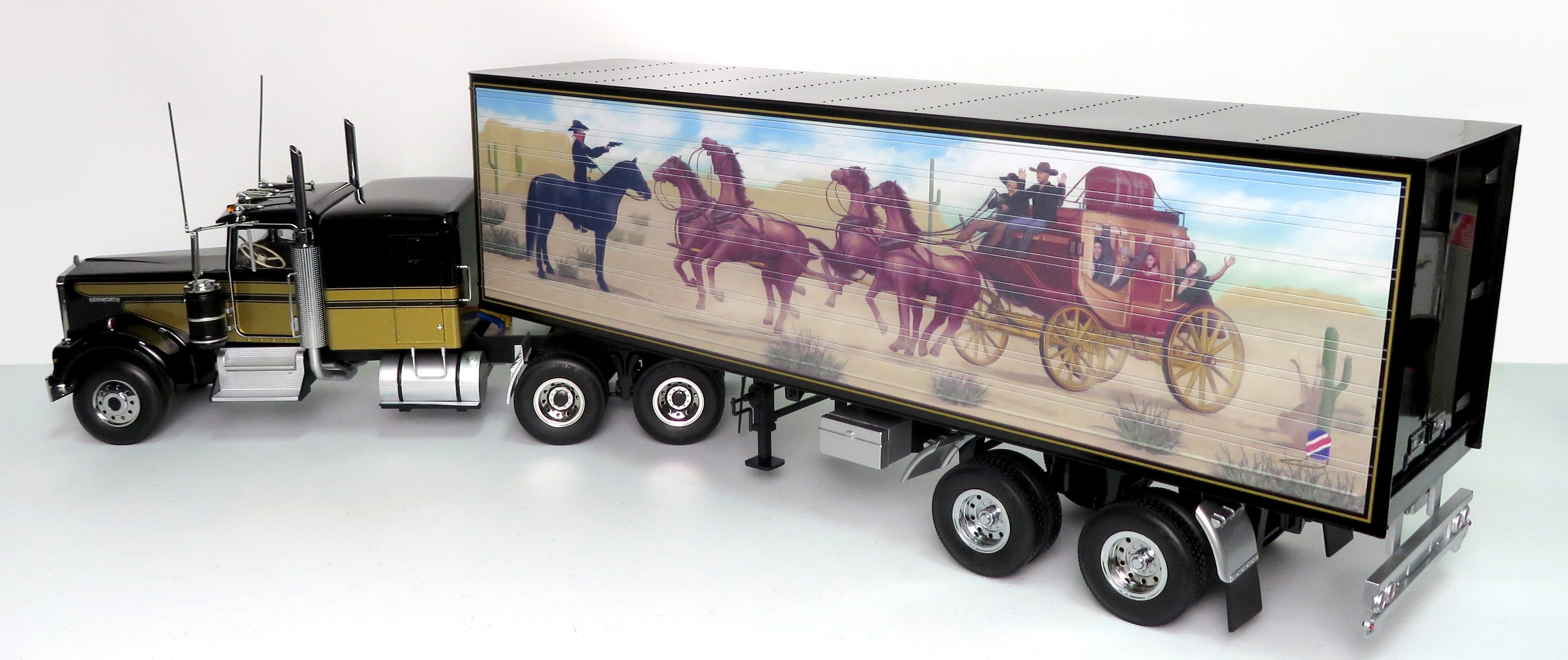 "Smokey and The Bandit"  Kenworth W900 and Trailer 