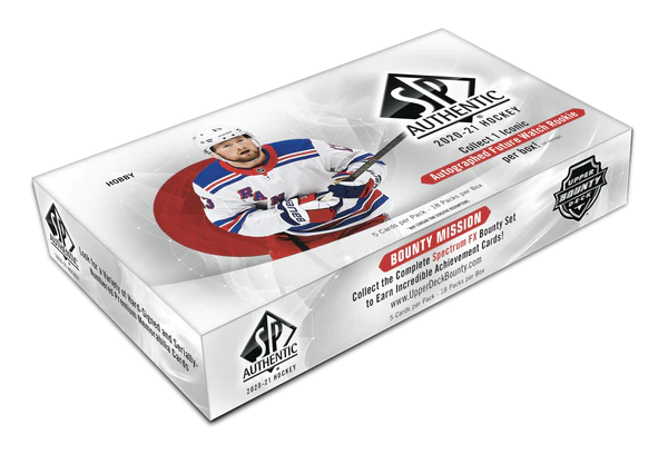 2020-21 Upper Deck SP Authentic Hockey Hobby Box