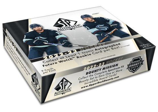 2022-23 Upper Deck SP Authentic Hockey - Hobby Box