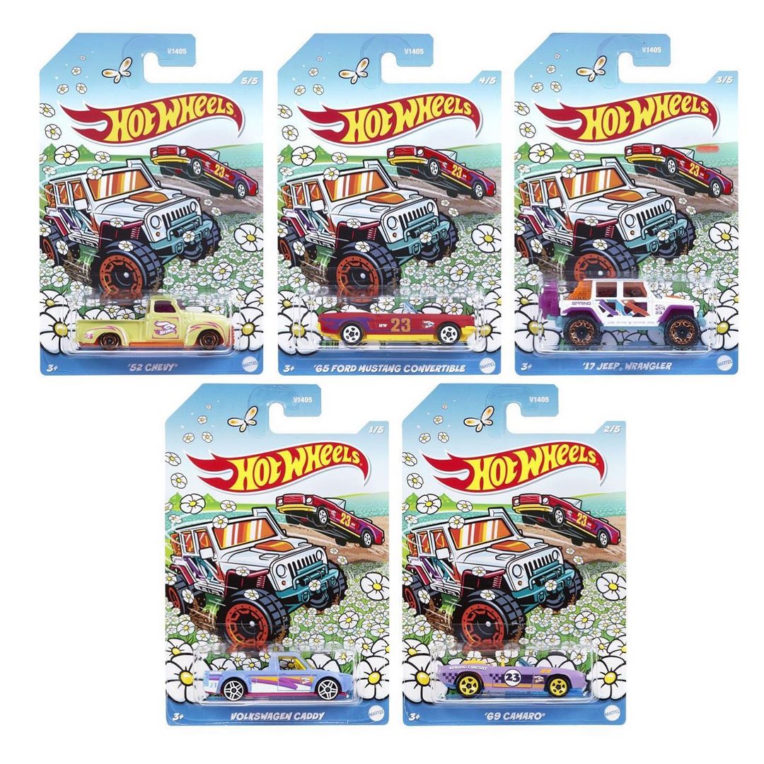 Hot Wheels 2023 Spring Series (Set of 5)