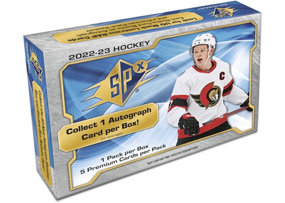 2022-23 Upper Deck SPX Hockey - Hobby Box