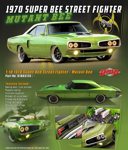 (PRE-ORDER END 2024) Dodge Super Bee 1970 "Street Fighter - Mutant Bee"