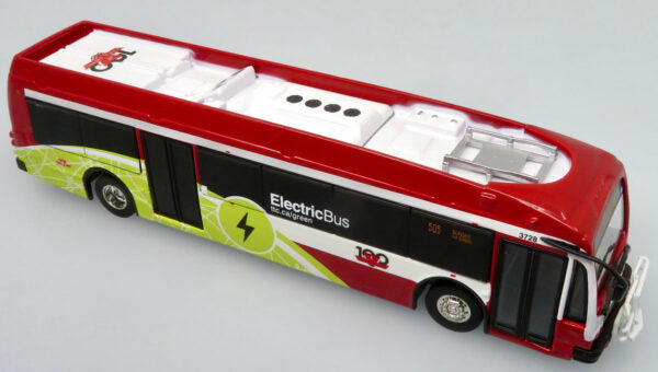 Proterra Catalyst ZX5 Diecast Bus - TTC Toronto Canada 1:87 HO Scale Proterra Catalyst ZX5 Diecast Bus - TTC Toronto Canada 1:87 HO Scale