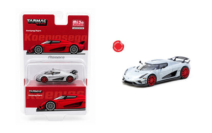 CHASE CAR Koenigsegg Regera Raw – Tarmac Works 1:64 Red Card MiJo Exclusives (T64G-TL017-RE-CHASE)