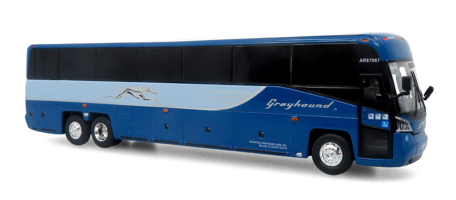 Autobus MCI D4520 Coach Greyhound Lines 1:87 — Iconic Replicas 87-0654