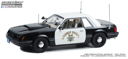 1982 Ford Mustang SSP Police "California Highway Patrol"