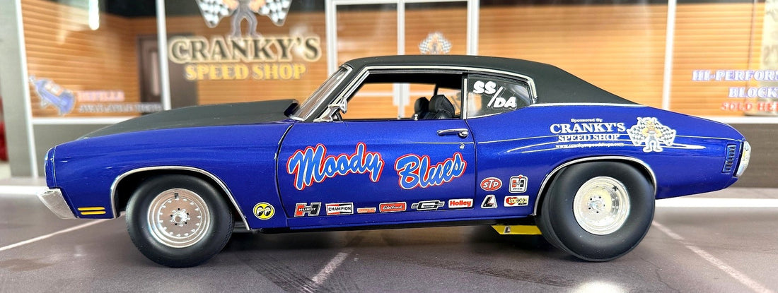 (PRE-ORDER 2026) YCID-Crankys Speed shop, 70 Chevelle