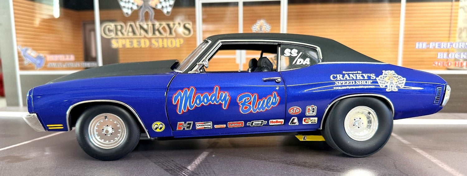 (PRE-ORDER 2026) YCID-Crankys Speed shop, 70 Chevelle