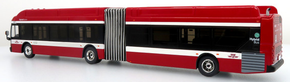 NFI Xcelsior XN60 Articulated Transit Bus - Toronto Transit