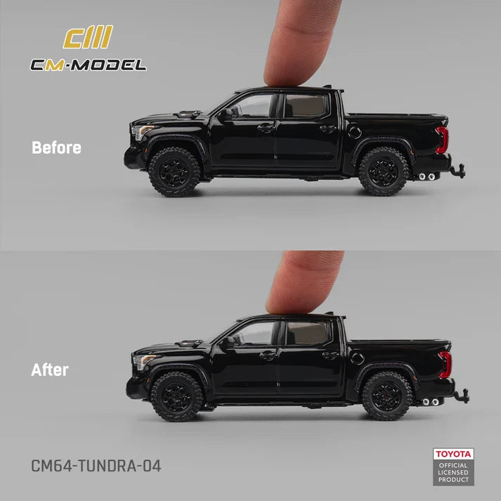CM Model Toyota Tundra Noir Brillant 1:64 CM64-Tundra-04