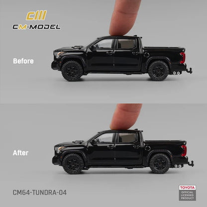 CM Model Toyota Tundra Noir Brillant 1:64 CM64-Tundra-04