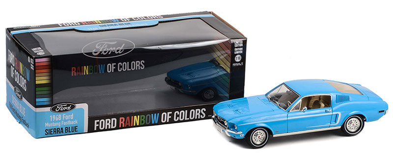 Ford Mustang Fastback 1968 "Ford Rainbow Of Colors" West Coast USA Special Edition Mustang