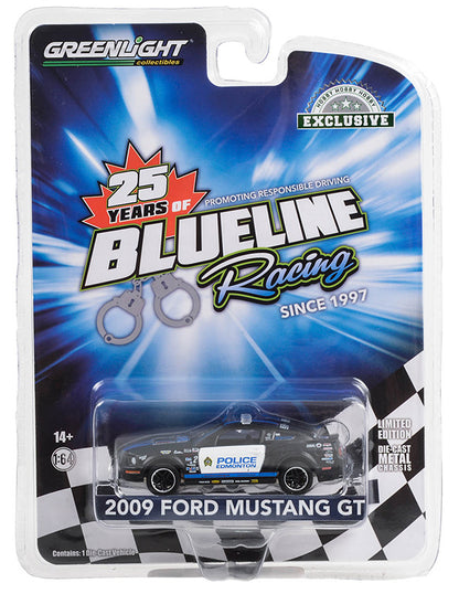 2009 Ford Mustang GT Police Edmonton &quot;Blue Line Racing 25 Year&quot;