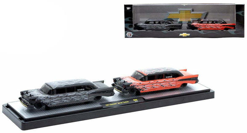Auto-Haulers Release 80 - 1957 Chevrolet Bel Air Auto Stretch-Rods Duo