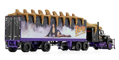 Elvira Mistress of the Dark - Mack Super-Liner with 60" Flattop Sleeper and 40&