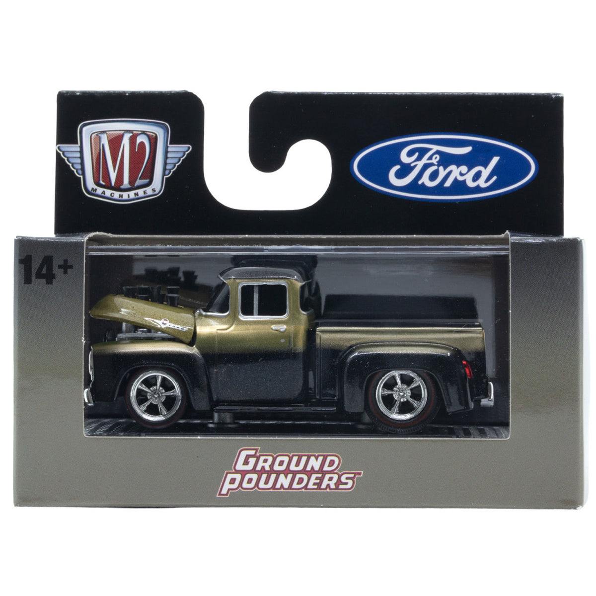 M2 Machines 1:64 1956 Ford F-100 Truck – Ground Pounders Release 34 – 82161-34-B