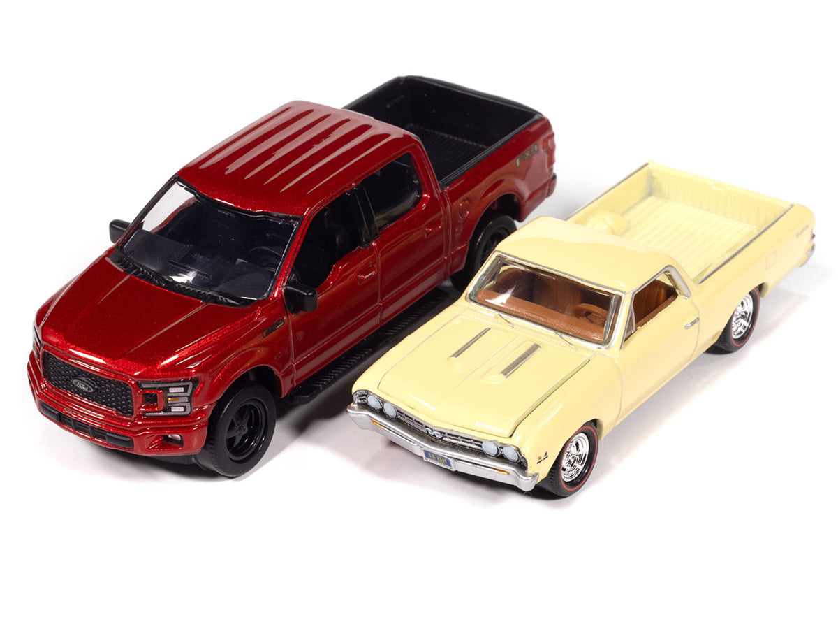 Ensemble Auto World Deluxe 2-Pack 2026 Release 1A – 6 voitures – 1:64 – AW2PK008-A