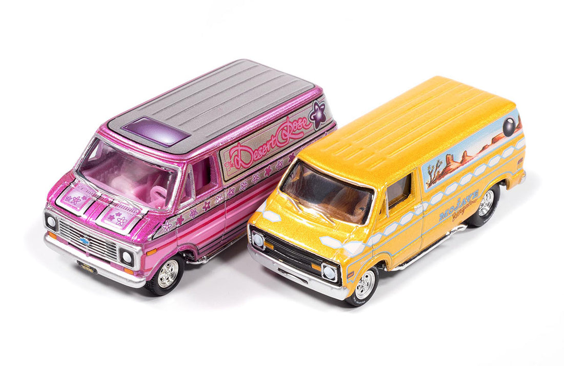 Johnny Lightning 1:64 JLPK Twin Pack 2025 Release 1A – 3-Piece Set / 6 Cars