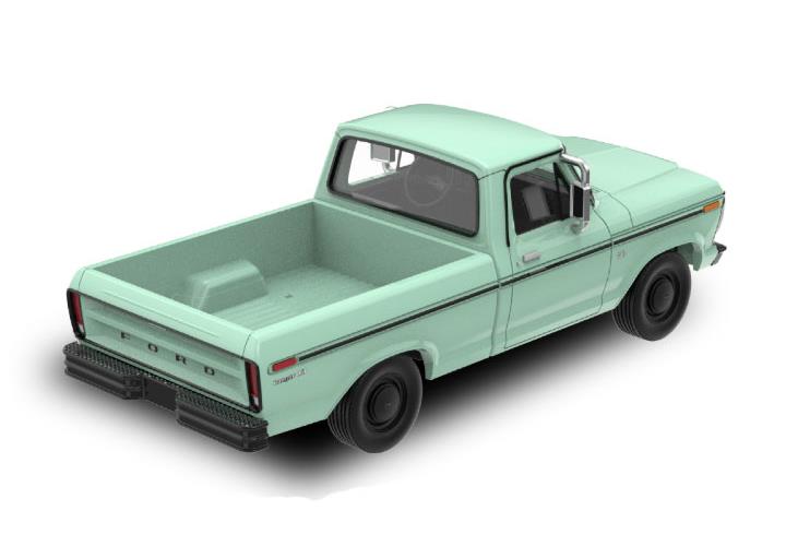 (PRE-ORDER 2026/2027) GreenLight 1:64 Ford F-100 Ranger Pickup 1979 – Vert Jade Clair – Hobby Exclusive – Édition Limitée GL30613
