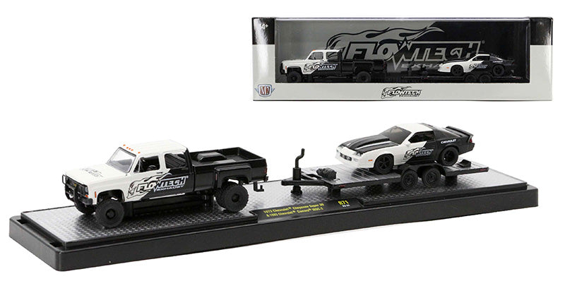 1973 Chevrolet Cheyenne Super 30 and 1985 Chevrolet Camaro IROC-Z "FlowTech"