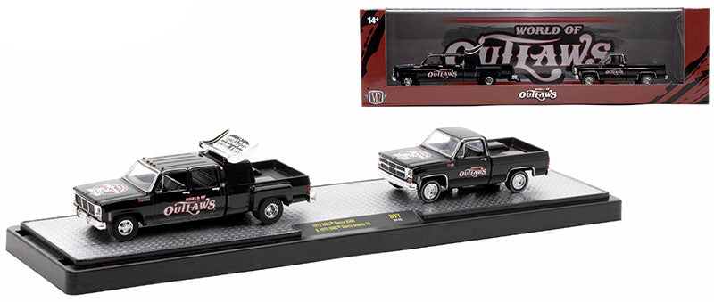 World of Outlaws - 1973 GMC Sierra 3500 Pickup Truck and 1975 GMC Sierra Grande 15 - Auto-Haulers Release 77