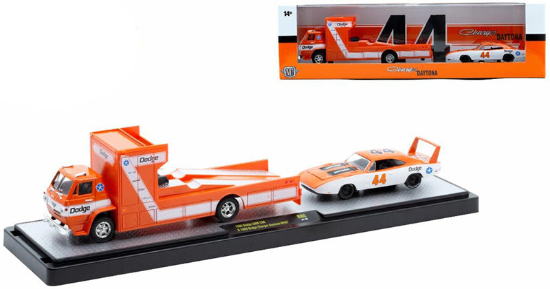 Auto-Haulers Release 80 - 1968 Dodge L600 Race Hauler and a 1969 Dodge Charger Daytona