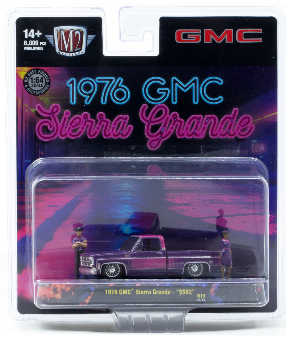 1976 GMC Sierra Grande "SS02"(67500-19-B) (Diorama M2 Machines)