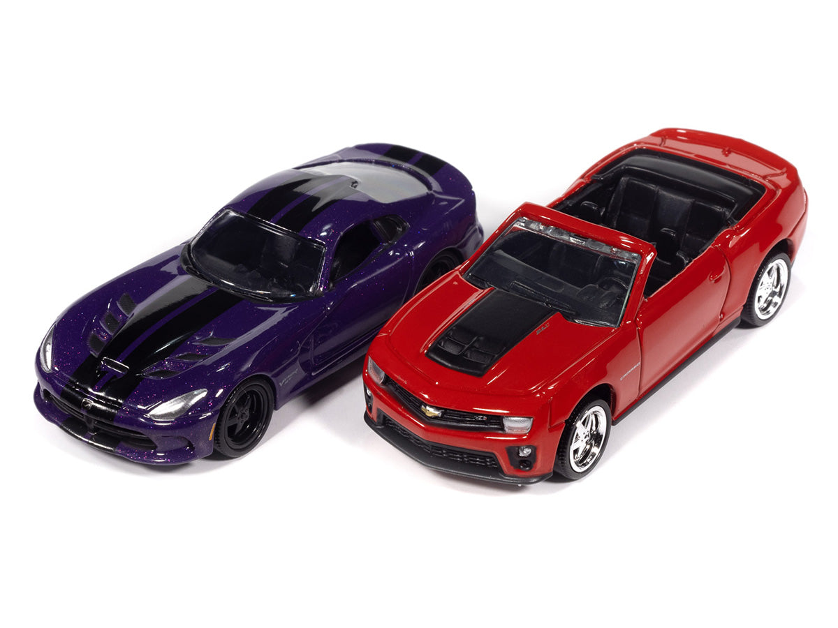 Ensemble Auto World Deluxe 2-Pack 2026 Release 1A – 6 voitures – 1:64 – AW2PK008-A