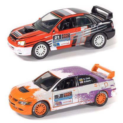 Johnny Lightning 1:64 Twin Pack 2026 Release 1 Version B – Set of 3 Blisters / 6 Cars – JLPK025-1B