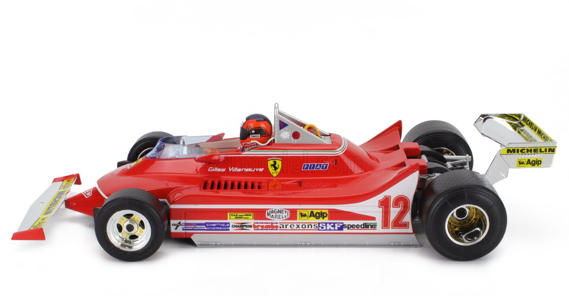 1979 SOUTH AFRICA GRAND PRIX, GILLES VILLENEUVE - FERRARI - F1 312T4 N 12 WINNER  (WITH PILOT)
