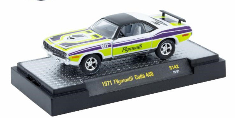 1971 Plymouth Cuda 440  (M2 Machines, Auto-Thentics Release S142)