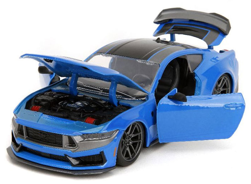 2024 Ford Mustang Dark Horse-(Blue &amp; Black)