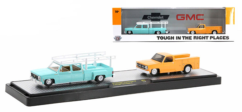 1973 Chevrolet Cheyenne Super 30 and 1975 GMC