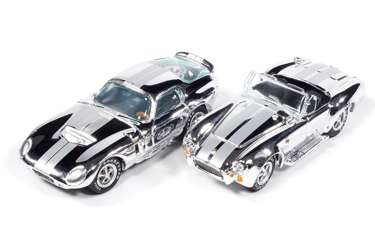 Johnny Lightning 1:64 JLPK Twin Pack 2025 Release 1A – Ensemble de 3 pièces / 6 véhicules