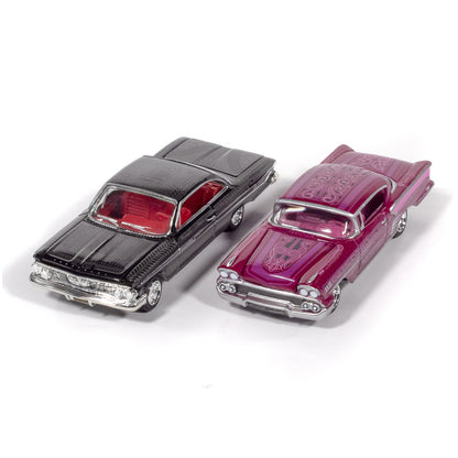 Johnny Lightning 1:64 Twin Pack 2026 Release 1 Version B – Set of 3 Blisters / 6 Cars – JLPK025-1B